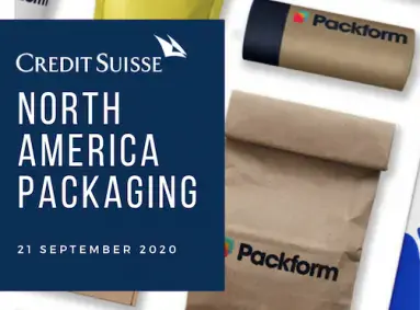 Credit Suisse Report: North American Packaging